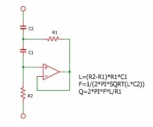 Simulated inductor